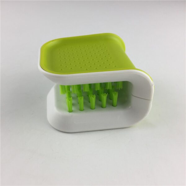 U-Shaped Knife And Cutlery Cleaner Brush Home Kitchen Cleaning Brushes Bristle Scrub Kitchen Washing - Image 7