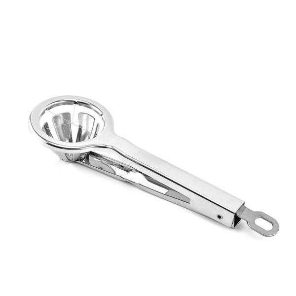 Stainless Steel Egg Cutter Hexagonal Cutting Cooked S Tool Separater Fancy Splitter Kitchen Mold Creative Slicer Gadgets Kitchen Gadgets - Image 3