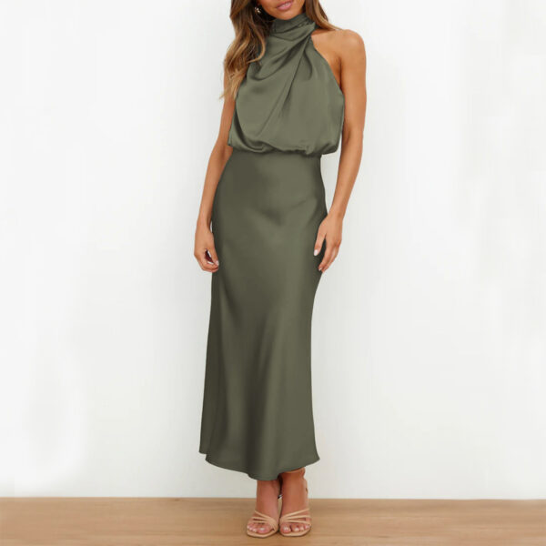 Summer Sleeveless Dress Ins Fashion Elegant Evening Party Club Clothing For Women - Image 8