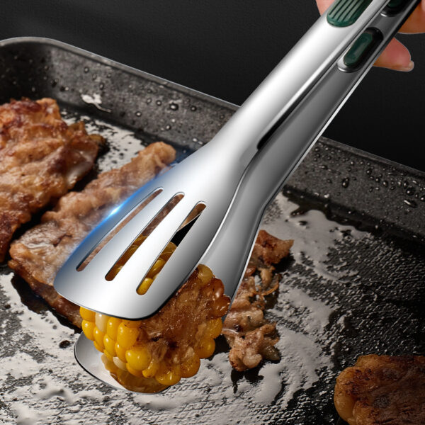 7 9 12inch Kitchen Tongs 304 Stainless Steel Grill Tongs For Cooking BBQ Non-Slip Salad Tongs Clips Tong Kitchen Accessories - Image 5