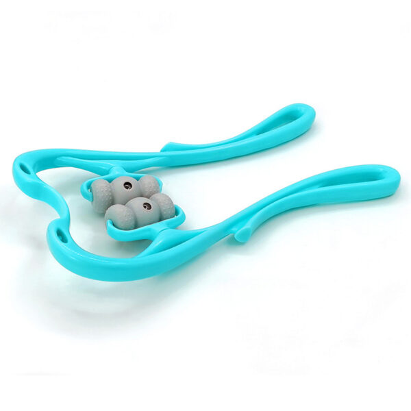 Neck Massager For Pain Relief Deep Tissue 360 Degree Neck Roller With 96 Pressure Point Neckbud Massage Roller For Neck Shoulder Waist Leg Foot Handheld Relaxer Tool - Image 6