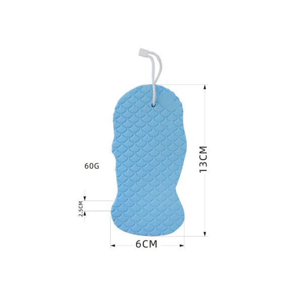 3D Body Rubbing Sponge Fish Scale Pattern Three-dimensional Bath Ball - Image 8