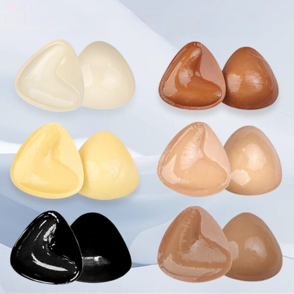 Double Sided Adhesive Sticky Bra Inserts Push Up Thick Sponge Breast Lift Pads Women Swimsuit Bikini Cup Enhancer - Image 5