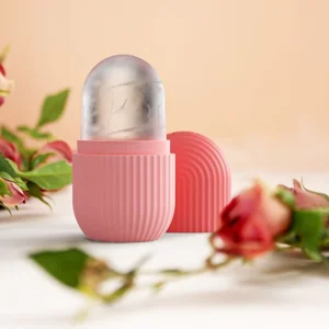 Ice Face Roller Ice Cube Beauty Massage Silicone Ice Mold For Eye Puffiness Ice Facial Roller Shrink Pores